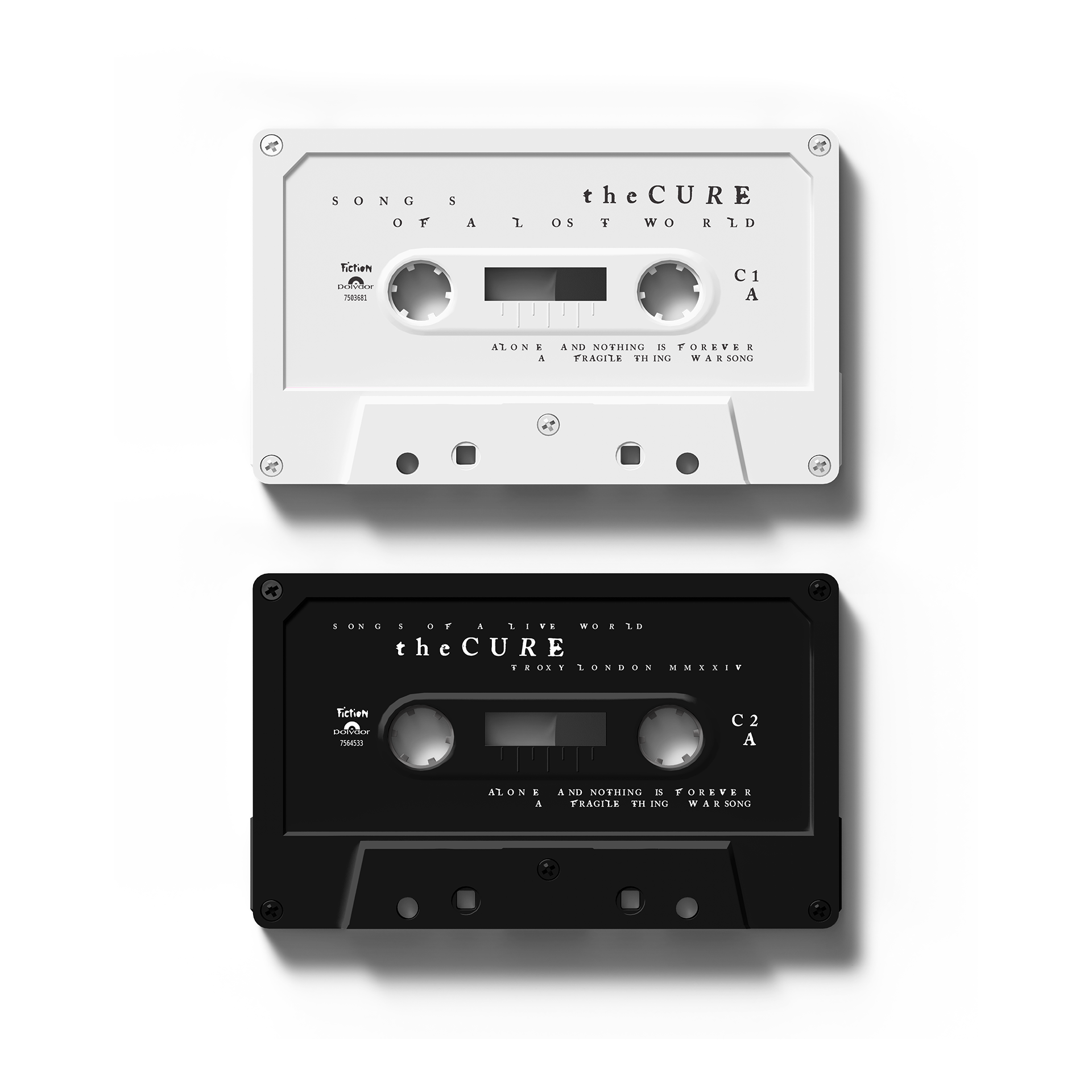 The Cure Songs Of A Lost World + Songs Of A Live World : Troxy London MMXXIV Duel Cassette 390595