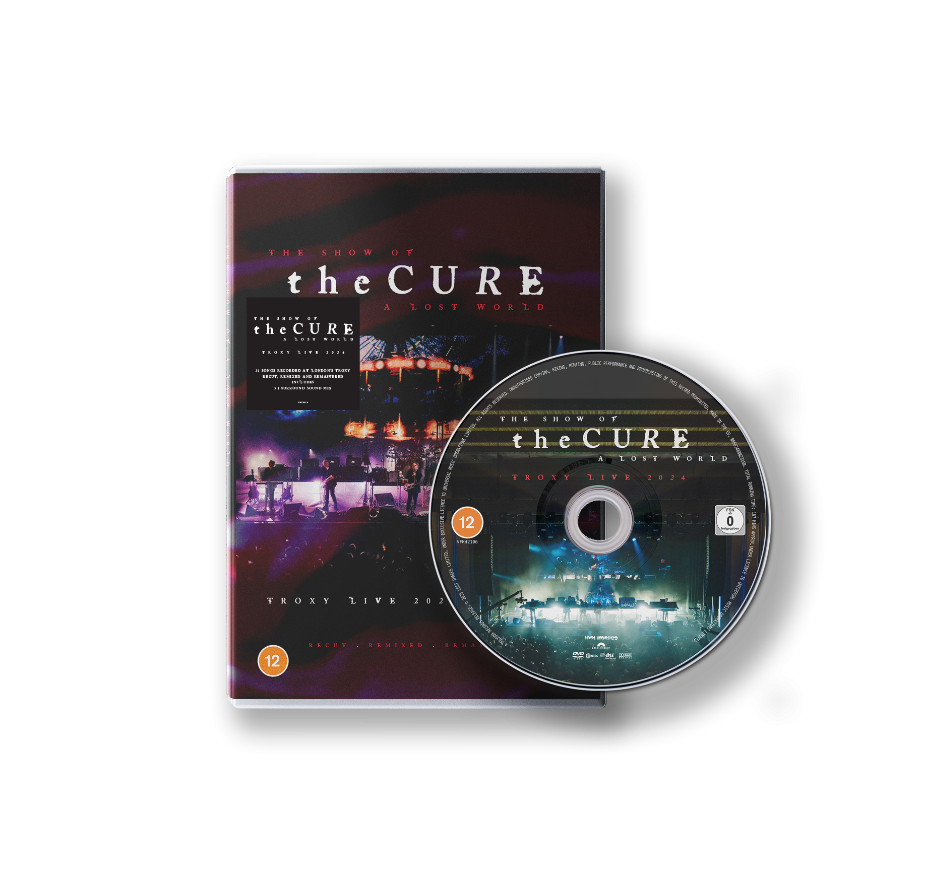 The Cure The Show Of A Lost World Troxy Live 2024 DVD 429946
